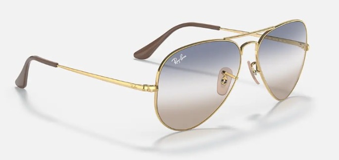 SOLAR RAY BAN AVIATOR BI-GRADIENT
